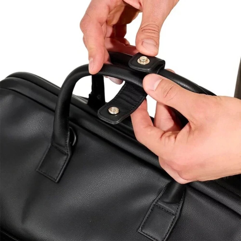 BEIS THE ESSENTIAL WEEKENDER BAG IN BLACK - SOLD OUT - Picture 13 of 16